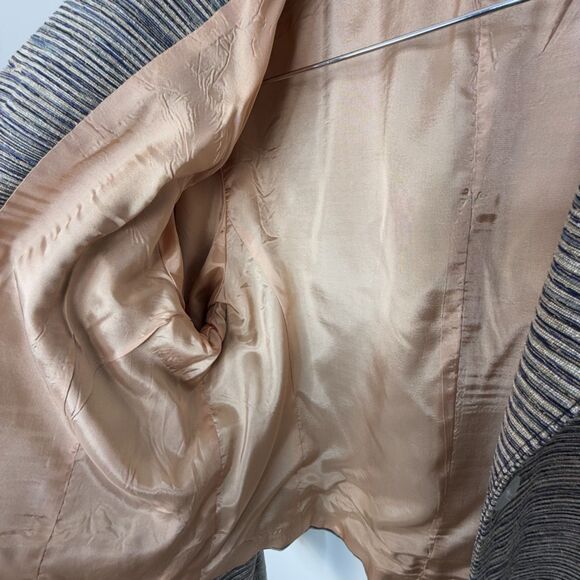 Vintage Handwoven Silk Blazer Jacket | Made in USA, Women’s Large - Picture 5 of 11